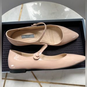 Prada Mary Jane flat shoes